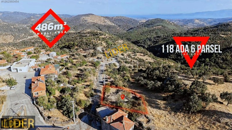 LİDER GYO ASSOS ŞAPK&Ouml;Y FULL DENİZ MANZARALI İMARLI 486 m2 ARSA
